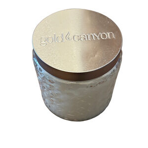 Gold Canyon Dryer Sheets Scented Textured Glass Candle